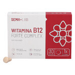 SEMA Lab Vitamin B12 Forte Complex, 30 film-coated tablets