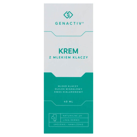 Genactiv, face cream with mare's milk, 40 ml