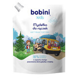 Bobini Kids, jabón de manos para niños, antibacteriano, recambio, 300 ml