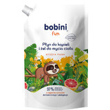 Bobini Fun, jabón de baño y corporal, cítricos, caldo, 500 ml