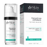 DrSkin Clinic, crema para ojos, rejuvenecimiento, péptidos SYN-COLL 3%, cafeína 1%, 30 ml