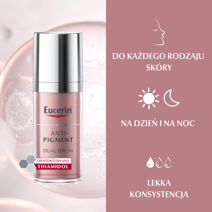 Eucerin Anti-Pigment, sérum decolorante de doble acción con Tiamidol, 30 ml