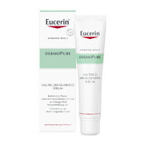 Eucerin DermoPure, crema exfoliante y suavizante para pieles con acné y imperfecciones, 40 ml