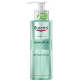 Eucerin DermoPure, gel limpiador para rostro y cuerpo, pieles con tendencia acneica e imperfecta, 400 ml