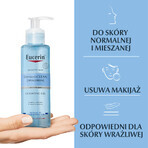 Eucerin DermatoClean [Hyaluron], gel detergente per il viso per pelli normali, miste e sensibili, 200 ml