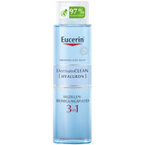 Eucerin DermatoClean [Hyaluron], fluido micelar 3 en 1 para todo tipo de piel, 400 ml