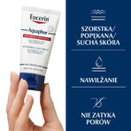 Eucerin Aquaphor, pomada regeneradora para pieles secas, agrietadas e irritadas, 45 ml