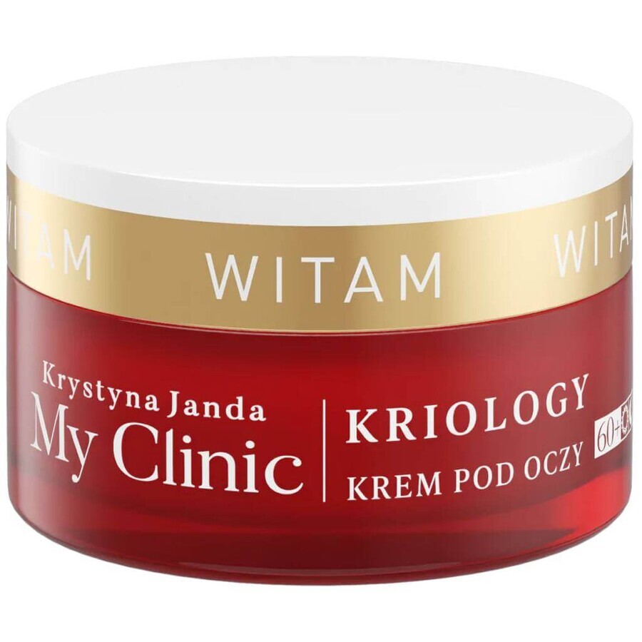 Janda My Clinic Kriology 60+, crema para el contorno de ojos, día y noche, 15 ml