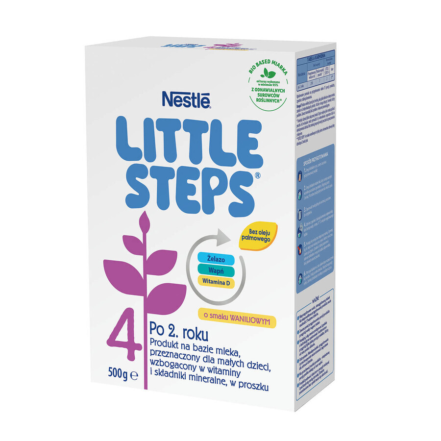 Nestle Little Steps 4, milk-based product for children over 2 years, vanilla flavor, 500 g