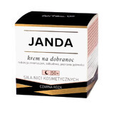 Janda Fuerza de Hilos Cosméticos 50+, crema para dormir, rosa negra, 50 ml