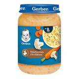 Sopa de gerberas, coliflor con conejo, a partir de 8 meses, 190 g