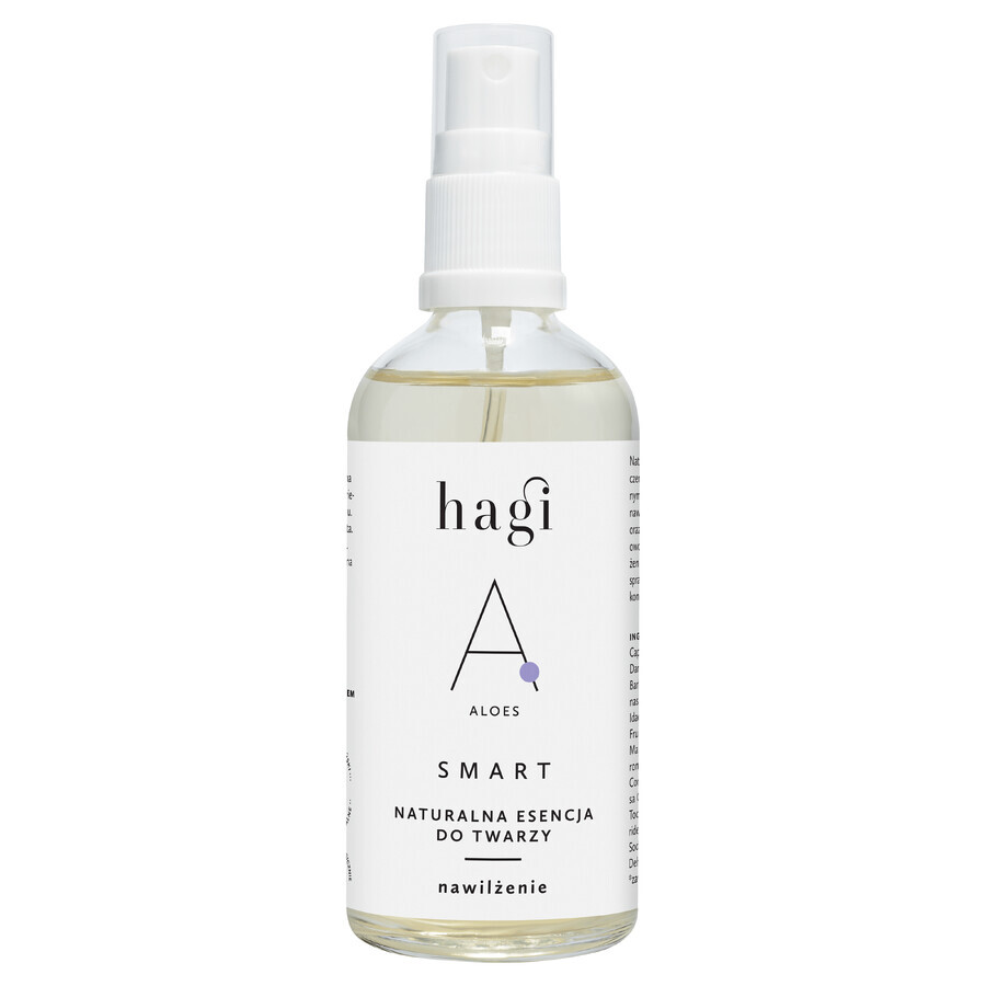 Hagi Smart A, esencia facial natural con aloe, Hidratante, 100 ml