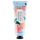 Bielenda Japan Beauty, crema de manos japonesa, hidratante, camelia + aceite de arroz, 50 ml