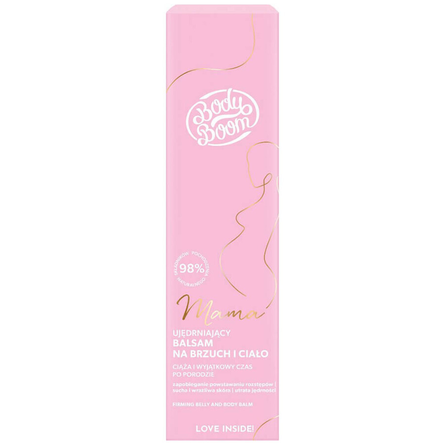 BodyBoom Mama, verstevigende buik- en bodylotion, 250 ml