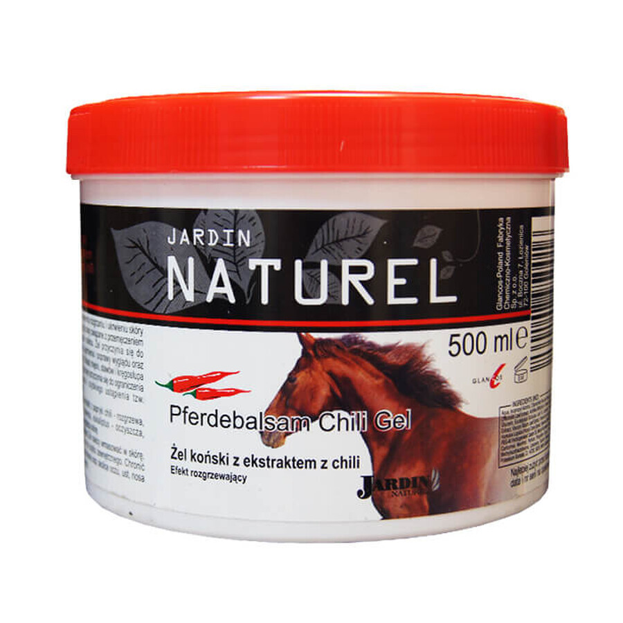 Jardin Naturel, gel pentru cai cu extract de chilli, 500 ml