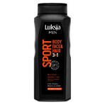 Luksja Men Sport, gel de ducha estimulante 3 en 1, complejo mineral, 500 ml