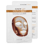 SunewMed+ Youth Shot, mascarilla en láminas iluminadora regeneradora, 6 piezas