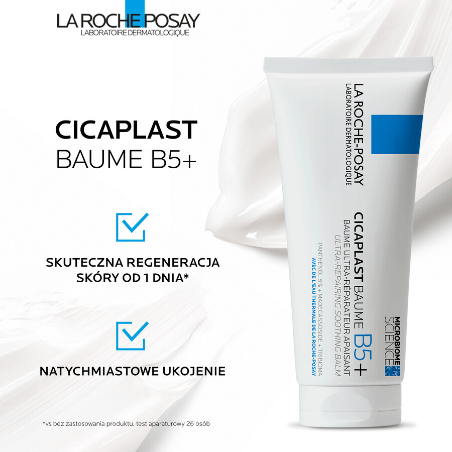 La Roche-Posay Cicaplast Baume B5+, bálsamo regenerador calmante, 40 ml