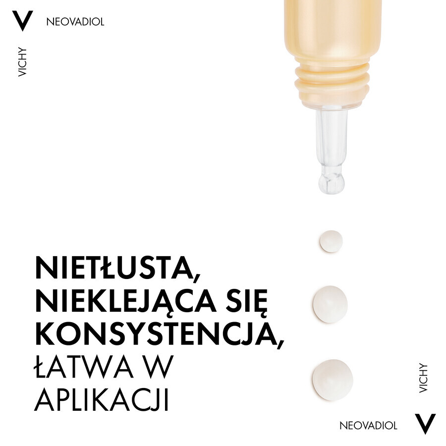 Vichy Neovadiol Ojos y Labios, crema correctora antiarrugas para el contorno de ojos y labios, 15 ml