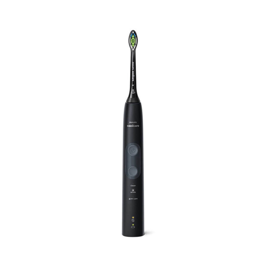 Philips Sonicare, cepillo dental sónico, ProtectiveClean 5100, HX6850/47, negro, 1 pieza