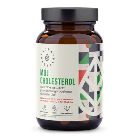Aura Herbals Mój Cholesterol prawidłowy poziom, 60 kapsułek: ceny i cechy