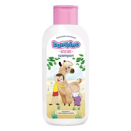 Bambino Dzieciaki, champú para el cabello, Bolek y Lolek y alpaca, a partir de 1 año, 400 ml