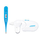 Novama White K set, electronic nasal aspirator for children + Delta, electronic thermometer