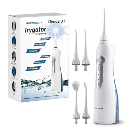 Berdsen ClearJet X3, irrigador dental inalámbrico