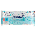 Kindii Pure Water 99%, toallitas húmedas para bebés y niños, 3 x 60 unidades