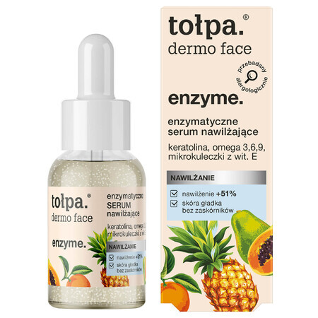 Tolpa Dermo Face Enzyme, ser hidratant enzimatic, 30 ml