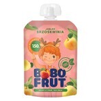 Bobo Frut Mousse de fruits en tube, pomme et pêche, 1-3 ans, 150 g