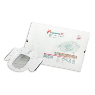 Tegaderm CHG katheter fixatieverband, 10 x 15,5 cm, 1 stuk, 3M