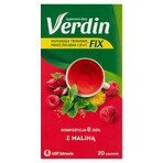 Verdin Fix con frambuesa, 20 sobres