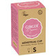 Ginger Organic, copa menstrual, talla S, 1 unidad