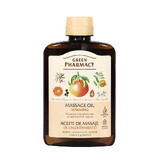 Green pharmacy, warming massage oil, orange, cinnamon, pepper, 200 ml