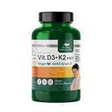 Dr. Ewa Dabrowska Vit. D3 + K2 MK7 Vegan 4000 IU vit. D, 60 capsules