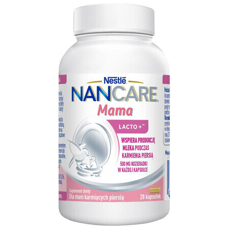 Nestlé NANCare Mama Lacto+, 28 cápsulas