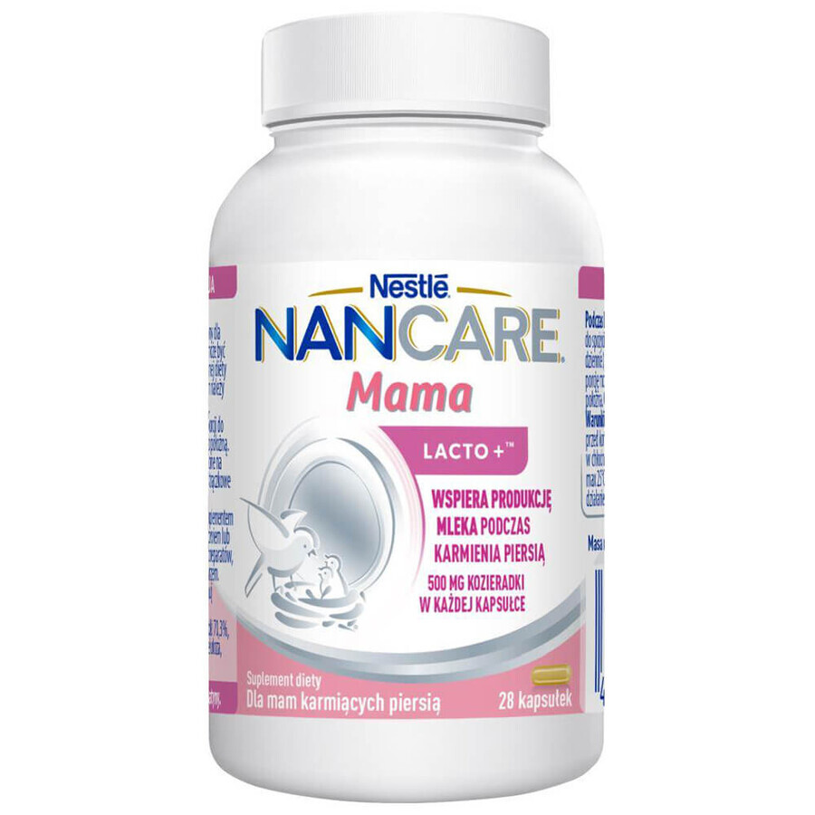 Nestlé NANCare Mama Lacto+, 28 cápsulas