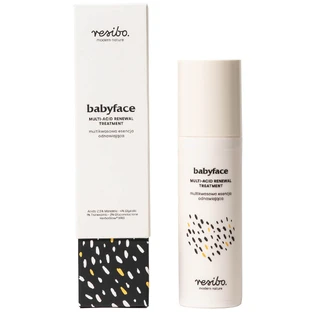 Resibo Babyface, multikwasowa esencja odnawiająca, 50 ml