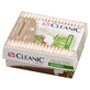 Cleanic Home Spa Bamboo, bastoncillos de algod&#243;n biodegradables, bamb&#250; y algod&#243;n, 200 unidades