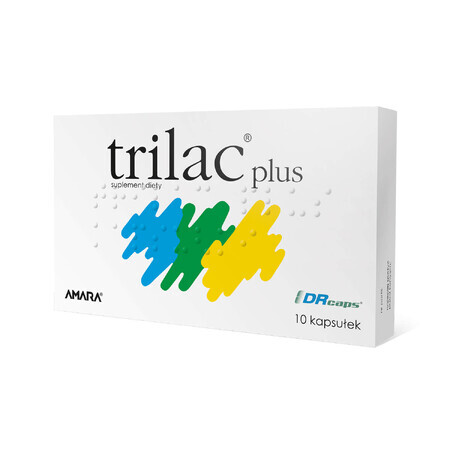 Trilac Plus, 10 cápsulas