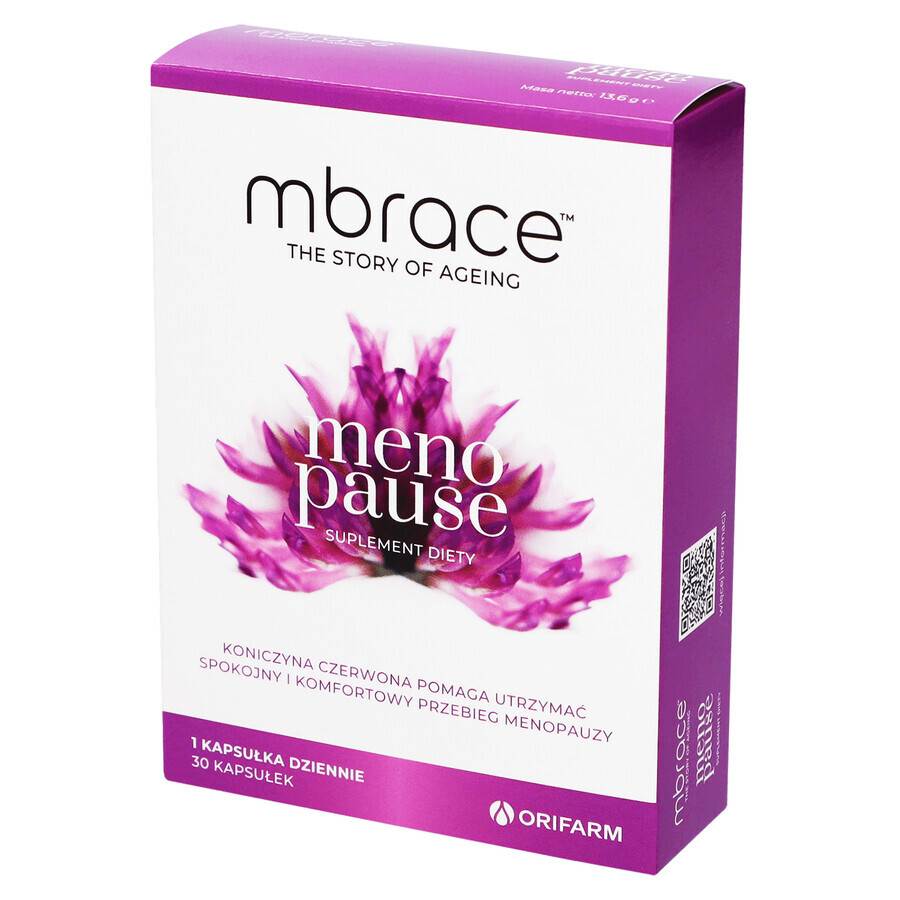 Mbrace Menopauză, 30 capsule