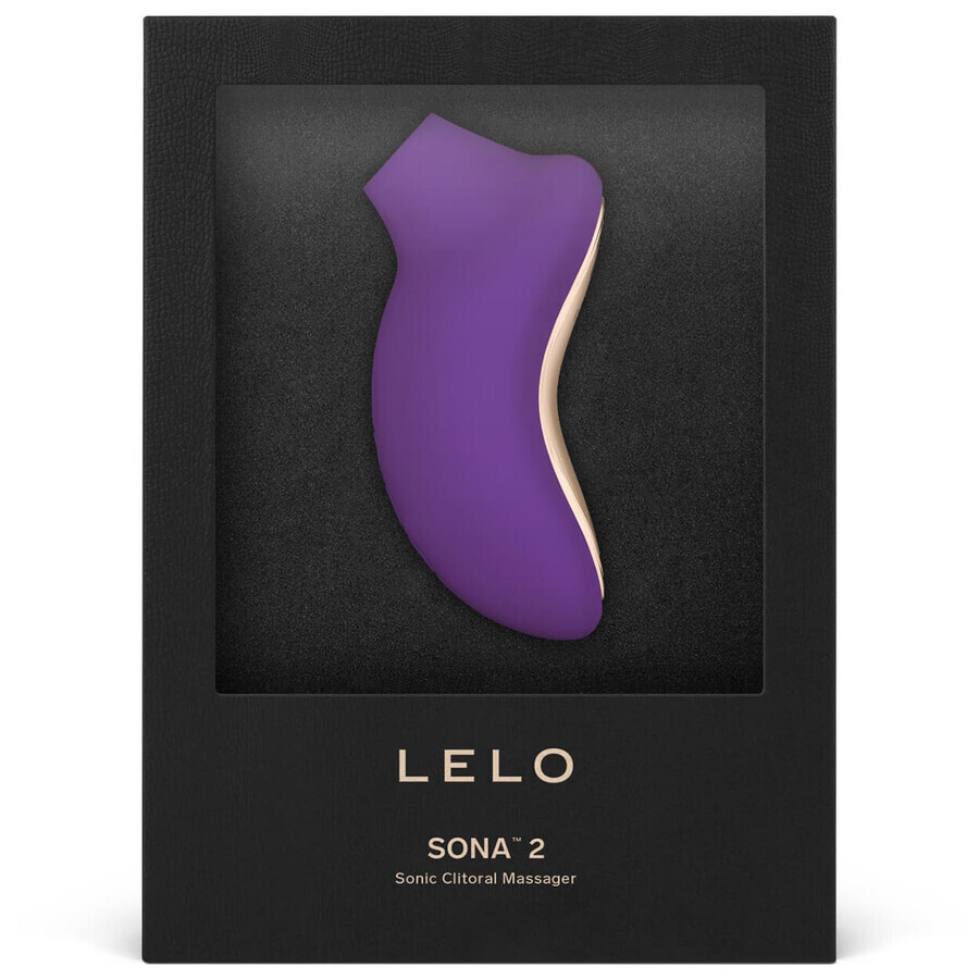 Lelo Sona 2 Purple, masajeador de clítoris, sónico, morado