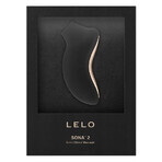 Lelo Sona 2 Black, masajeador de clítoris, sónico, negro