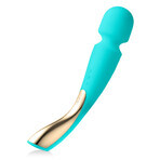 Lelo Smart Wand 2 Medium Ocean Blue, masajeador de cuerpo completo, mediano, azul