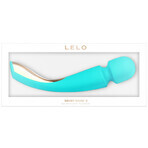 Lelo Smart Wand 2 Medium Ocean Blue, masajeador de cuerpo completo, mediano, azul