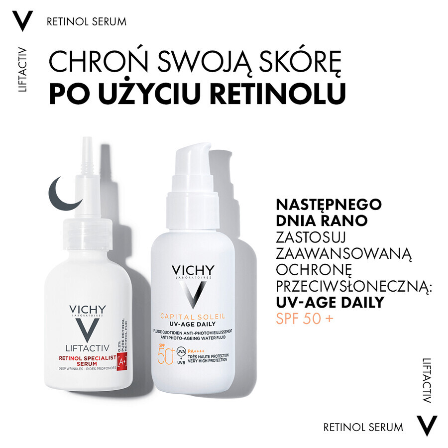 Vichy Liftactiv Retinol Specialist, sérum anti-rides au rétinol, 30 ml