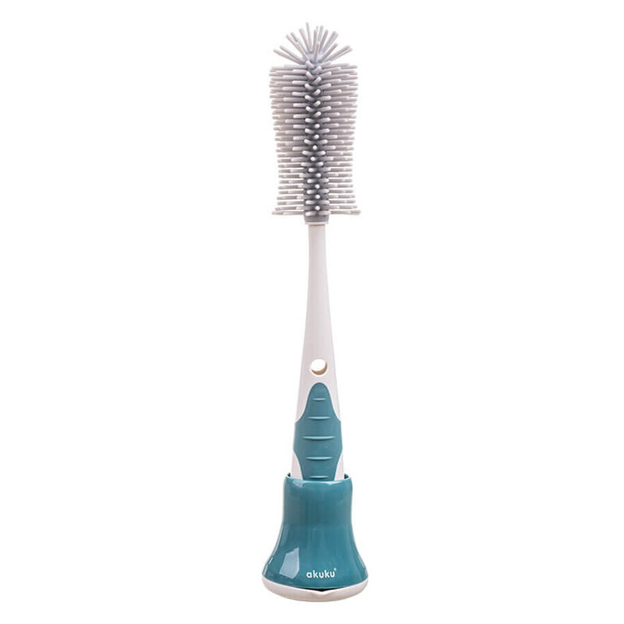 AKUKU, bottle cleaning brush with silicone bristles, 1 pc.