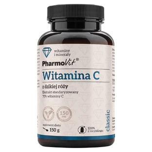 PharmoVit Witamina C z dzikiej róży, 150 g