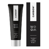 Activated Charcoal Whitening Toothpaste Carbon+, 75 ml, Woom